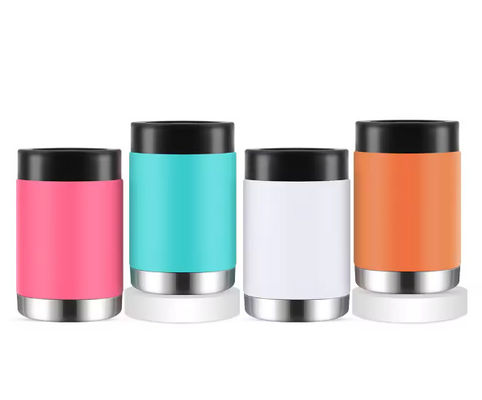 12oz Double Wall Stainless Steel Beer Can Cooler for Coffee Mugs Design Style Minimalist