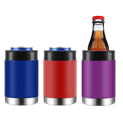 12oz Double Wall Stainless Steel Beer Can Cooler for Coffee Mugs Design Style Minimalist