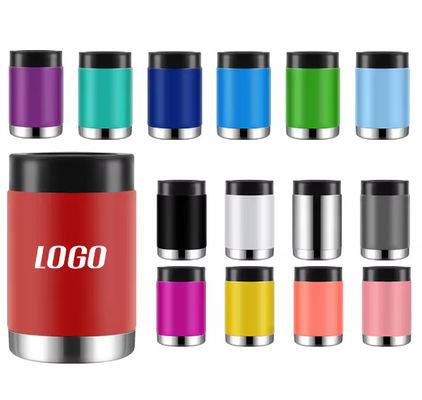 12oz Double Wall Stainless Steel Beer Can Cooler for Coffee Mugs Design Style Minimalist