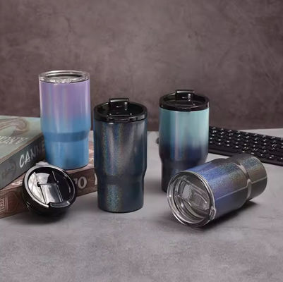 14oz 3-in-1 Custom OEM Coffee Tumbler Mug Cola Holder Stainless Steel Beer Can Cooler