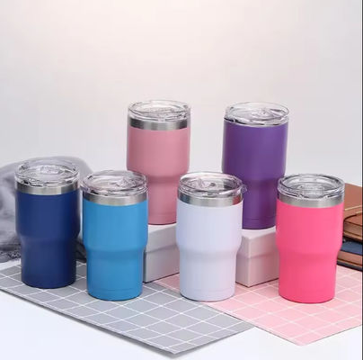 14oz 3-in-1 Custom OEM Coffee Tumbler Mug Cola Holder Stainless Steel Beer Can Cooler