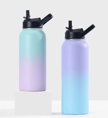Double Wall Stainless Steel Vacuum Flask Water Bottle With Custom Logo