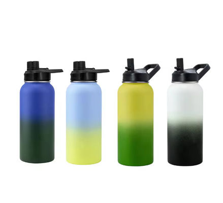 Double Wall Stainless Steel Vacuum Flask Water Bottle With Custom Logo