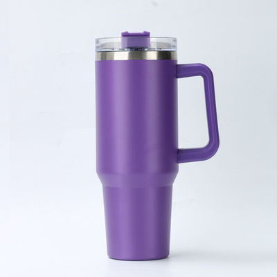 Custom Logo Scholar Cup Insulated Vacuum Mug / Thermal Water Flask With 24 Hours Cold Retention