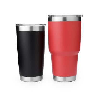 20 oz Metal Tumbler Blank Red with Magnetic Slider Lid OEM ODM