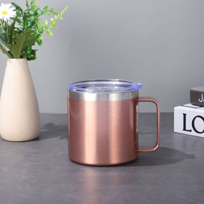 14 oz coffee insulated mug with  Slider Lid
