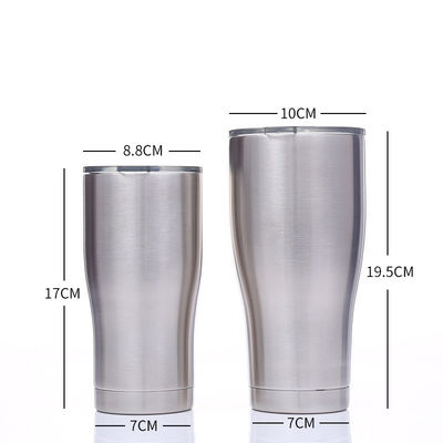 600ml 900ml Stainless Steel Insulated Tumbler 20oz Safe Drinking Beer Mug