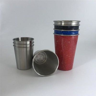 18/8 Grade Stainless Steel Insulated Bottle Red Golden Beer Mug 16oz 450ml