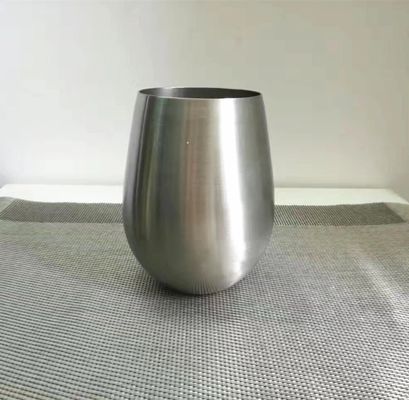 Nature Color Stainless Steel Insulated Bottle 18oz 500ml Wine Glasses