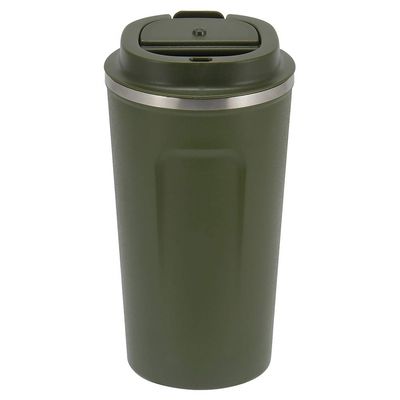 17oz Narrow Body Design Stainless Steel Mug , Coffee Insulated Mug Leakproof Lid