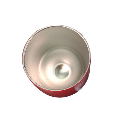 360ml 480ml Stainless Steel Mug With Lid , Coffee Insulated Mug Red Printing