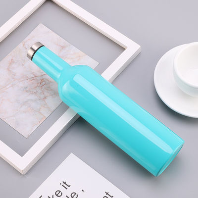 Attractive Pink Color Stainless Steel Insulated Bottle Eco Friendly Materials