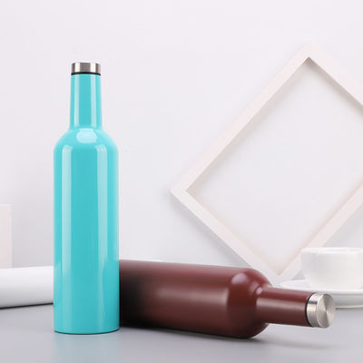 Attractive Pink Color Stainless Steel Insulated Bottle Eco Friendly Materials