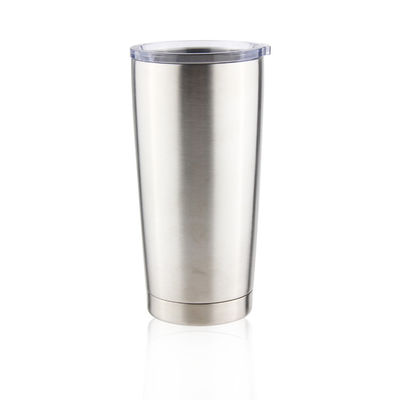 304 Stainless Steel Tumblers , Stainless Steel Coffee Mug Easy Grip Base