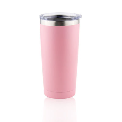 304 Stainless Steel Tumblers , Stainless Steel Coffee Mug Easy Grip Base