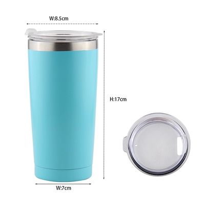304 Stainless Steel Tumblers , Stainless Steel Coffee Mug Easy Grip Base