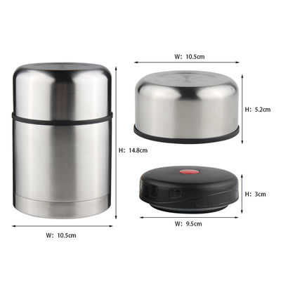 500ml 16oz Stainless Steel Insulated Lunch Box Insulated Food Container