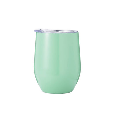 Color Painting Wine Insulated Cups , Stainless Steel Insulated Wine Cups Eco Friendly
