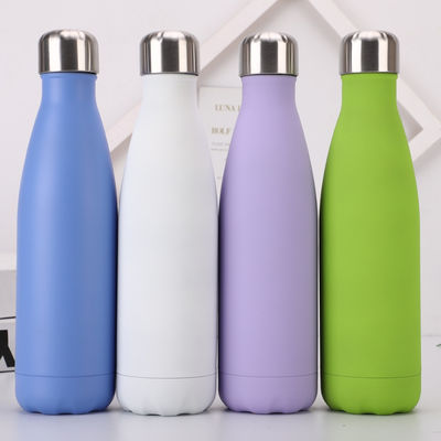 17oz  Stainless Steel Cola Shaped Water Bottle