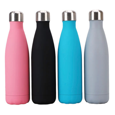17oz  Stainless Steel Cola Shaped Water Bottle