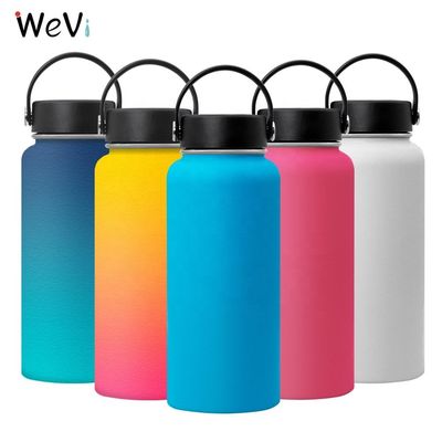 12oz - 64oz Stainless Steel Insulated Bottle Double Wall Vacuum Insulated