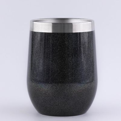 Multi Colors Stainless Steel Wine Glasses 10oz / 12oz For Outdoor Activities