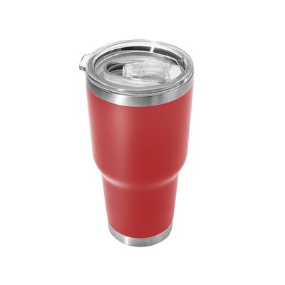 Egg Shape Stainless Steel Tumbler Cups , Leak Proof Insulated Tumbler 30oz