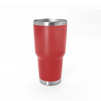 Egg Shape Stainless Steel Tumbler Cups , Leak Proof Insulated Tumbler 30oz