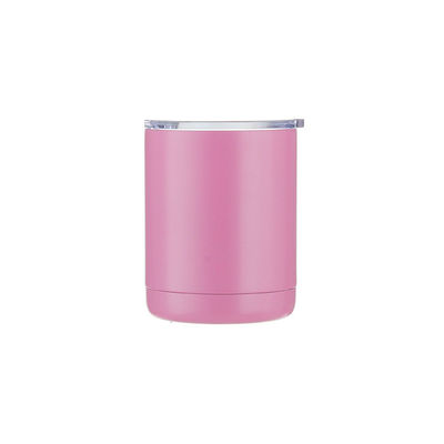 10oz Volume Custom Stainless Steel Insulated Tumbler 87.8*87.8*112mm Dimension