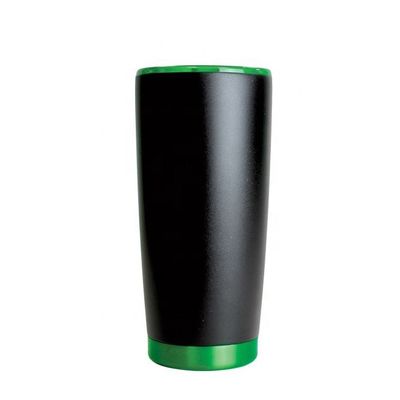 20oz 30oz Promotional Stainless Steel Tumblers Vacuum Bottle With Gold Base
