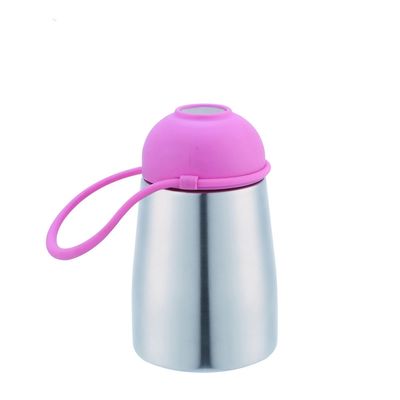 280ml Small Capacity Stainless Steel Sports Bottle Portable Double Wall Design