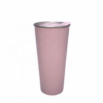 500ml Capacity Stainless Steel Vacuum Flask Insulated Cup Food Contact With Lid